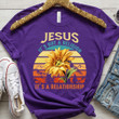Jesus It's Not Religion It's A Relationship T-Shirt, Christian Shirt TV18523-3