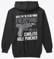 Gun Shirt, Since We're Redefining Everything This Is A Cordless Hole Puncher Zip Hoodie
