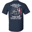 Sorry If My Patriotism Offends You Trust Me Your Lack Of Spine Offends Me More T-Shirt