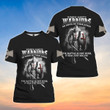 Christian Shirt, When God's Warriors Go Down On Their Knees 3D Shirt, Christian 3D Shirt for Men