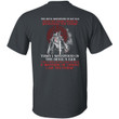 Christian Shirt, Knight Templar I Am A Child Of God A Warrior Of Christ T-Shirt NV29723