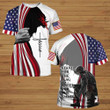 Stand For The Flag Kneel For The Fallen Jesus All Over Printed Shirts