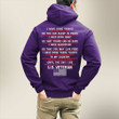 I Have Done Things So You Can Sleep In Peace Hoodie