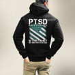 PTSD Awareness In This Family No One Fights Alone ATM-USBL47 Veteran Hoodie