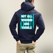 PTSD Awareness Not All Wounds Are Visible ATM-USBL48 Veteran Hoodie