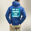 PTSD Awareness Not All Wounds Are Visible ATM-USBL48 Veteran Hoodie