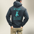 PTSD Awareness Shirt Time To Live Well Raise Awareness ATM-USBL49 Veteran Hoodie