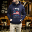 If This Flag Offends You I'll Help You Pack American Flag Veteran Hoodie