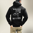 As I Walk Through The Valley Of The Shadow Of Death I Fear No Evil Veteran Hoodie
