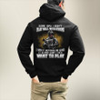 Some Say I Don't Play Well With Others I Say It Depends On Who It Is Veteran Hoodie