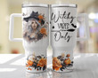 Witchy Vibes Only Witch Halloween 40oz Quencher Tumbler
