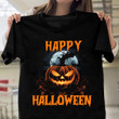 Happy Halloween Shirt, Ghost Pumpkin T-shirt