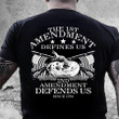 Veteran Shirt, Dad Shirt, Funny Shirt, The 1st Amendment and 2nd Amendment T-Shirt KM1606 - ATMTEE