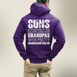 Gun Shirt Guns Don't Kill Grandpas With Pretty Granddaughters Do Grandpa Papa Hoodies