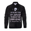 Halsey Quotes 3d Printed Unisex Bomber Jacket