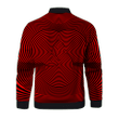 Hypnotize Red Cat 3d Printed Unisex Bomber Jacket