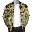 Pigeons Collection 3d Printed Unisex Bomber Jacket