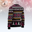 Breast Cancer Awareness Christmas Tree Ugly Christmas Sweater