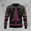 Breast Cancer Christmas Tree Ugly Christmas Sweater