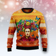 Frida Kahlo Butterfly Pattern Ugly Christmas Sweater