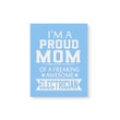 Proud Mom Of Electrician Gift For Mommy Matte Canvas