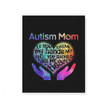 Autism Mom If You Think My Hands Are Full Should See My Heart Family Gift For Mother Matte Canvas