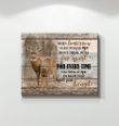 Deer I'm Here Inside Your Heart Special Matte Canvas Gift