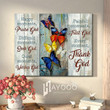 Butterfly - Matte Canvas - Every Moment Thank God