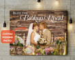 Custom Photo Matte Canvas Bless The Broken Road Gifts For Lovers