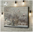 Hummingbird - Matte Canvas - Today I Choose To Be Happy 3