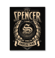 It's A Spencer Thing You Wouldn't Understand Matte Canvas