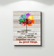 Together We Can Do Great Things Special Matte Canvas Gift