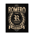 It's A Romero Thing You Wouldn't Understand Matte Canvas
