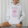 Embroidered Hoodie Never Underestimate A June Woman Loves Knitting