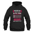 And God Said Let There Be June Girl Printed 2D Unisex Hoodie