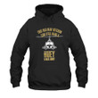 Hear a Huey a Mile Away Funny Veteran Helicopter Gift Printed 2D Unisex Hoodie