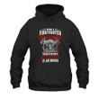 Firefighter Being A Firefighter Is A Choice Being A Retired Firefighter Printed 2D Unisex Hoodie