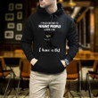 Halloween Gift Idea I Fully Intend To Haunt People When I Die Printed 2D Unisex Hoodie