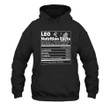 Leo Zodiac Leo Nutrition Facts Astrological Sign Birthday Gift Idea For Her Birthday Gift Unisex Printed 2D Hoodie