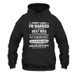 Sorry Ladies I'm Married To A Freakin' Sexy Wife She Was Born In December Printed 2D Unisex Hoodie