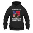 Stand For The Flag Kneel For The Cross Proud Veteran Printed 2D Unisex Hoodie