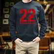 22 A Day Veteran Suicide Veteran Lives Matter Apparel Printed 2D Unisex Sweatshirt