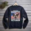 Eagle Proud Daughter Of A Desert Storm Veteran American Veteran Printed 2D Unisex Sweatshirt