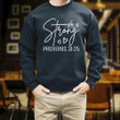 Christian She Is Strong Bible Quotes Church Quotes Printed 2D Unisex Sweatshirt