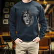 Christian Gifts For Christian The Lion Of Judah Unisex Printed 2D Sweatshirt