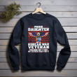 Freedom Isn't Free Proud Daughter Of Korean Veteran Gift Printed 2D Unisex Sweatshirt