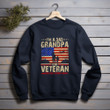 Grandpa Pappy Being Grandpa Is An Honor Being Pappy Is Priceless Printed 2D Unisex Sweatshirt