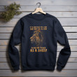 It Is Better To Live One Day As A Lion Printed 2D Unisex Sweatshirt