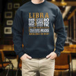 Funny Libra Romantic Libra Printed 2D Unisex Sweatshirt