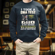 I Took A DNA Test God Is My Father Veterans Are My Brothers Best Gifts For Veterans Printed 2D Unisex Sweatshirt